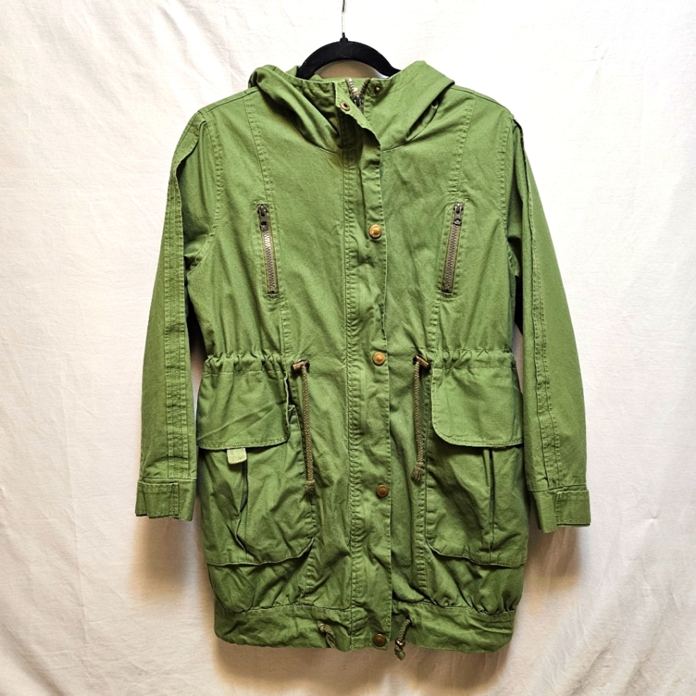 Olive Green Women's Utility Jacket